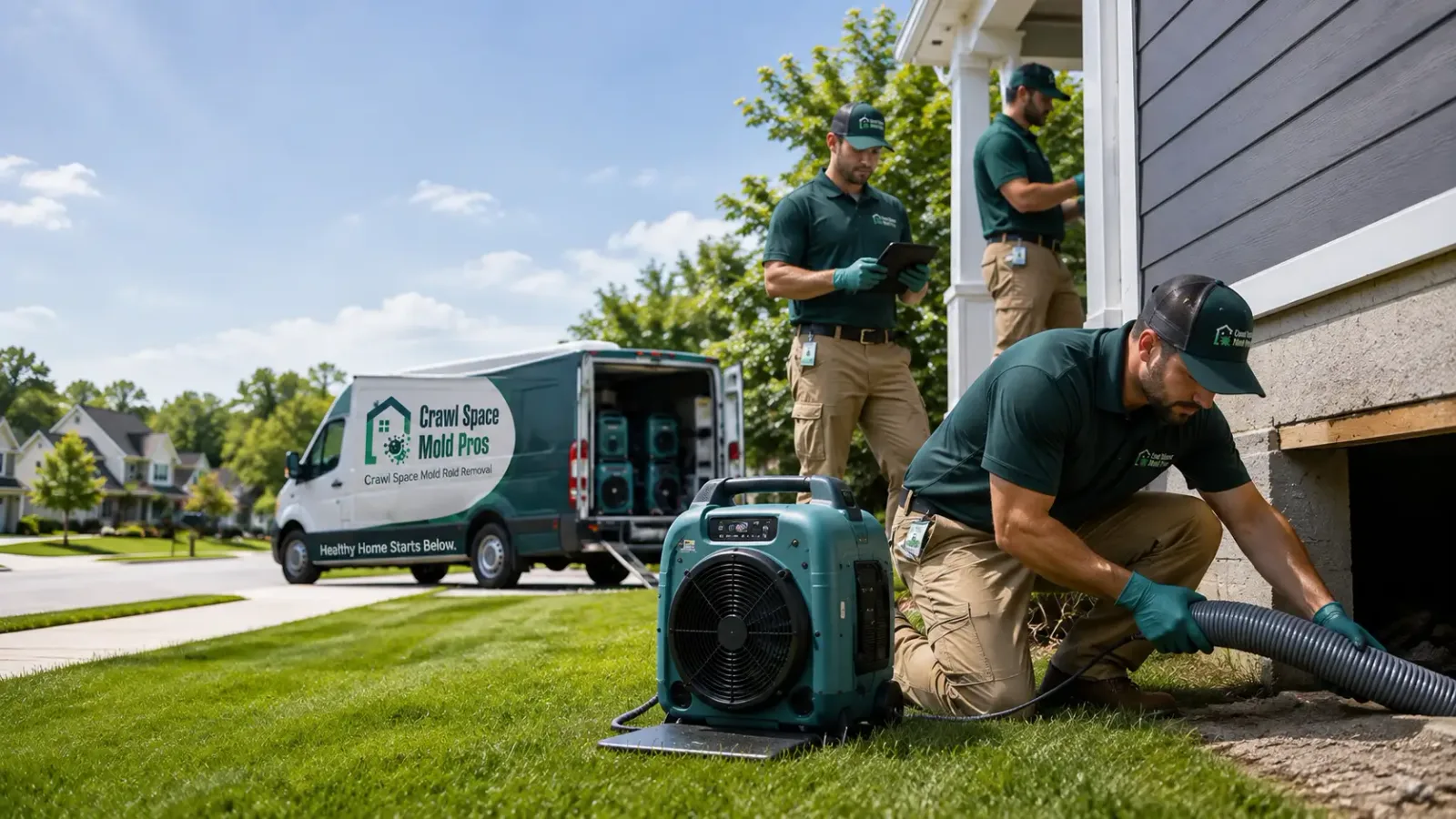 Crawl Space Mold Removal in Pompano Beach, FL